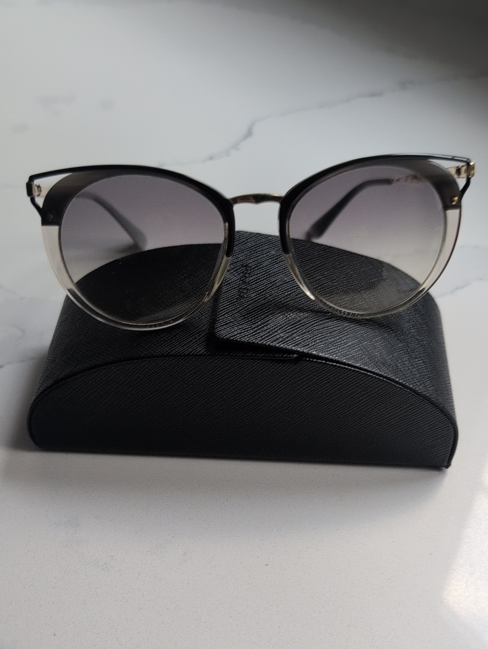 Women's Gradient Lens Cat-Eye Sunglasses Prada
